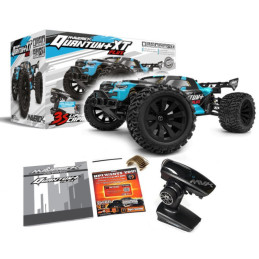 COCHE QUANTUM PLUS XT FLUX 3S ESCALA  1/10 4WD STADIUM TRUCK - AZUL