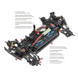 ION XT TRUGGY 1/18 ELECTRICO - MAVERICK 12808