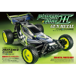 kit BUGGY RC ELECTRICO PLASMA EDGE II GUN METAL - TAMIYA 47446