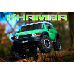 COCHE CRAWLER CR3.4 KHAMBA GREEN RTR ESCALA 1/10