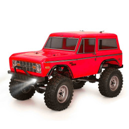 COCHE CRAWLER ROCK CRUISER RC4 ESCALA 1/10 RTR ROJO