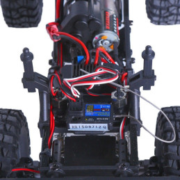 COCHE CRAWLER ROCK CRUISER RC4 ESCALA 1/10 RTR ROJO