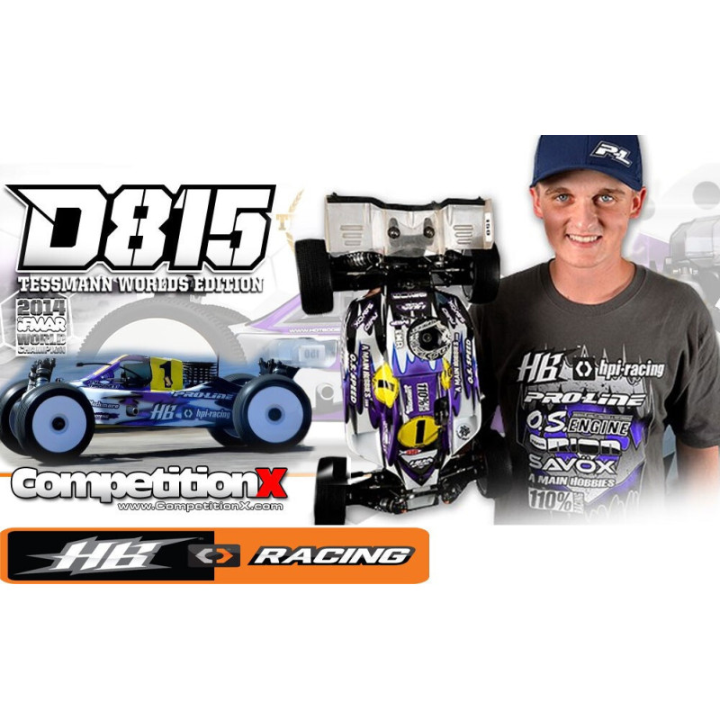 COCHE HB D815 TESSMANN WORLDS EDITION 1/8 KIT