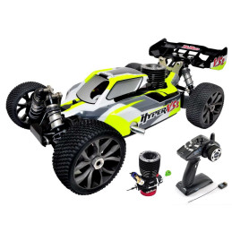 COCHE HYPER VS2 NITRO BUGGY .30 1/8 CON CARROCERIA AMARILLA VS2N-C30Y