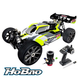 COCHE HYPER VS2 NITRO BUGGY .21 1/8 CON CARROCERIA AMARILLA VS2N-C21Y