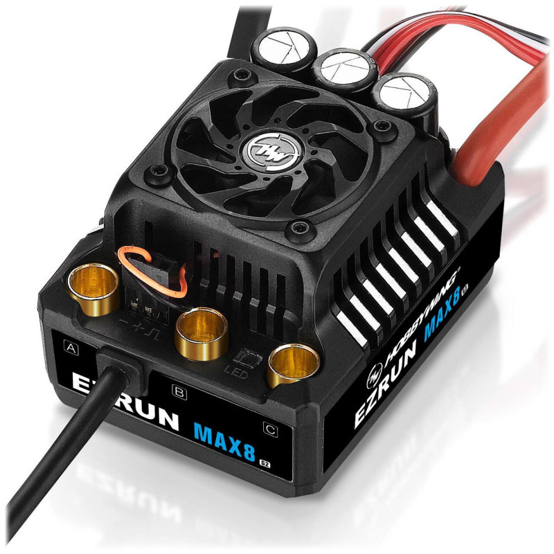 VARIADOREZRUN MAX8 G2 Regulador Sensorless 160 Amp, 3-6s LiPo, BEC 6A HW30103203