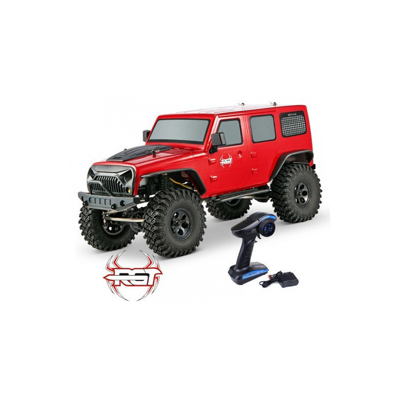 COCHE CRAWLER ROCK CRUISER 1/10 RGT86100-R 4X4 WATERPROOF ROJO RTR