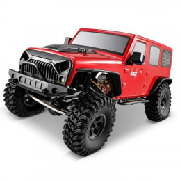 COCHE CRAWLER ROCK CRUISER 1/10 RGT86100-R 4X4 WATERPROOF ROJO RTR