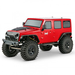 COCHE CRAWLER ROCK CRUISER 1/10 RGT86100-R 4X4 WATERPROOF ROJO RTR