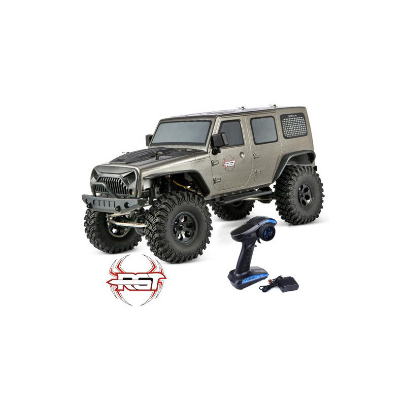 COCHE CRAWLER ROCK CRUISER 1/10 RGT86100-GR WATERPROOF 4X4 GRIS RTR