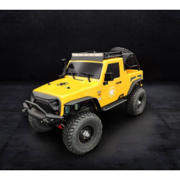 COCHE CRAWLER PRO 1/10 RGT86100PRO-Y WATERPROOF 4X4 AMARILLO KIT