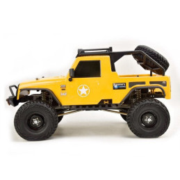 COCHE CRAWLER PRO 1/10 RGT86100PRO-Y WATERPROOF 4X4 AMARILLO KIT