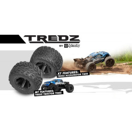 STADIUM TRUCK QUANTUM XT ELECTRICO 4WD RTR ESCALA 1/10 - AZUL - MAVERICK 150105