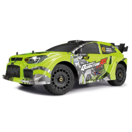 COCHE QUANTUMRX RALLY FLUX 4S 1/8 VERDE FLUORESCENTE MV150360