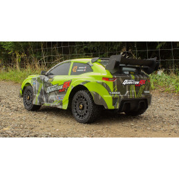 COCHE QUANTUMRX RALLY FLUX 4S 1/8 VERDE FLUORESCENTE MV150360