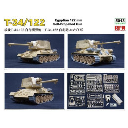 OBUS AUTOPROPULSADO T-34/122 1/35 - Rye Field Models RM5013