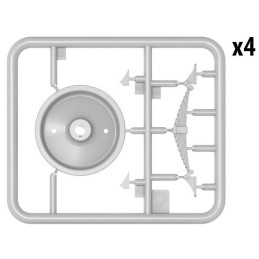 VAGON CERRADO MERCANCIAS TIPO NTV 18t 1/35 - MiniArt Model 35288