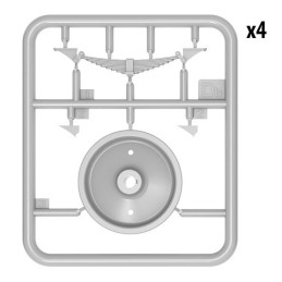 VAGON PLATAFORMA RUSO 16,5 - 18 ton. -1/35- MiniArt Model 35303