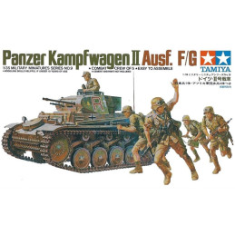 CARRO DE COMBATE PANZER II + INFANTERIA