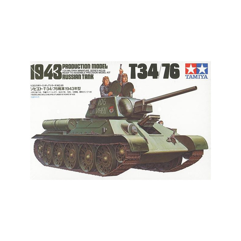 CARRO DE COMBATE T-34/76 Mod. 1.943