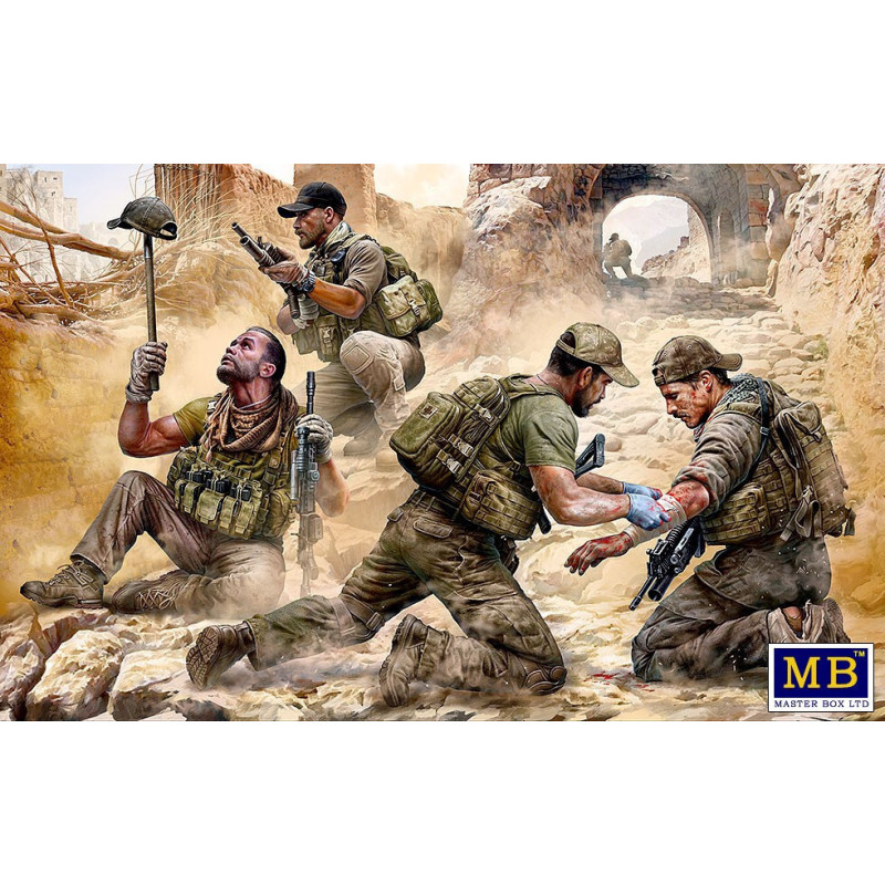 Modern War Series: “Danger Close”. Special Operations Team -1/35- Marster Box 35207