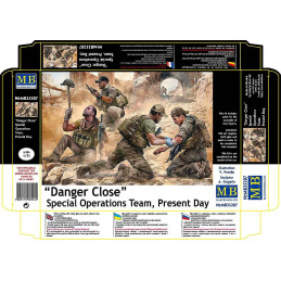 Modern War Series: “Danger Close”. Special Operations Team -1/35- Marster Box 35207