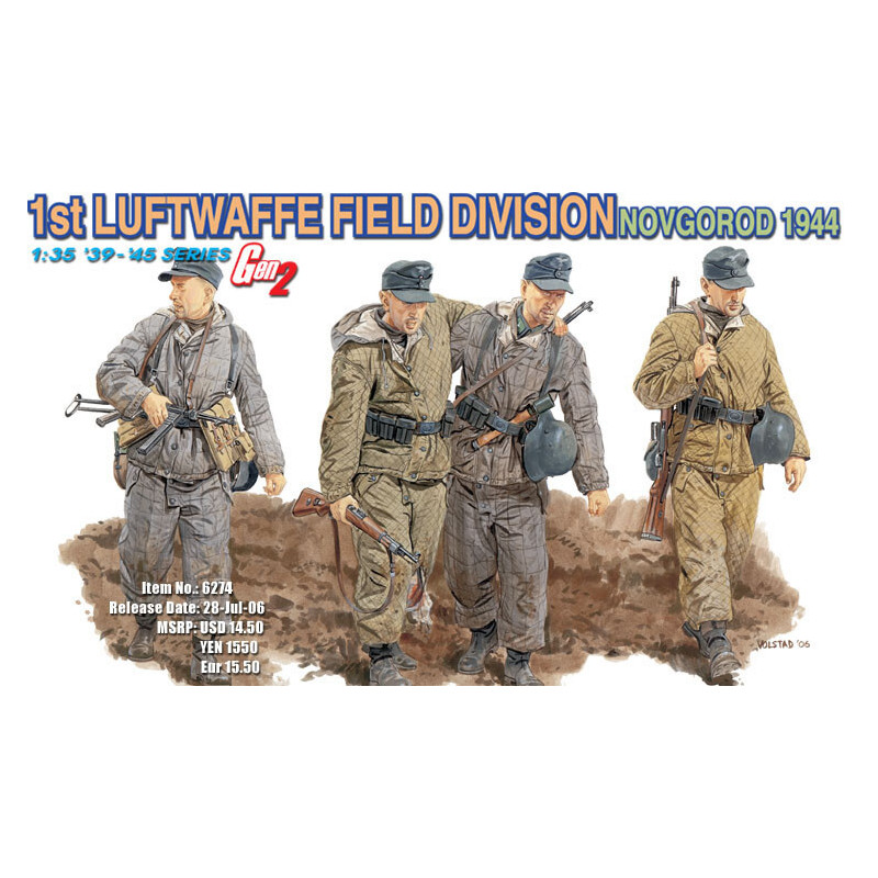 SOLDADOS 1ª DIVISION DE CAMPO LUFTWAFFE