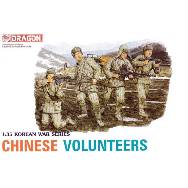 VOLUNTARIOS CHINOS (Guerra de Korea) -Escala 1/35- Dragon 6806