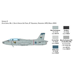 AERMACCHI MB-326 -Escala 1/48- Italeri 2814