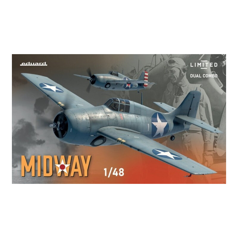 MIDWAY - GRUMMAN F4F-3 / 4 WILDCAT Dual Combo" -Escala 1/48- Eduard 11166"