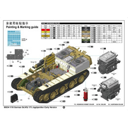 CAZACARRO SD.KFZ. 173 JAGDPANTHER -Escala 1/16- Trumpeter 00934