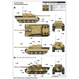 CAZACARRO SD.KFZ. 173 JAGDPANTHER -Escala 1/16- Trumpeter 00934