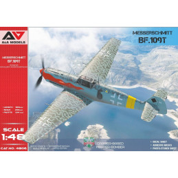 MESSERSMICHTT Bf-109 T -Escala 1/48- A&A Models 4806