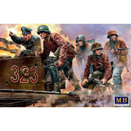 SOLDADOS ALEMANES 1944 Das Maschinengewehr ist dort!" -Escala 1/35- Master Box 35218"