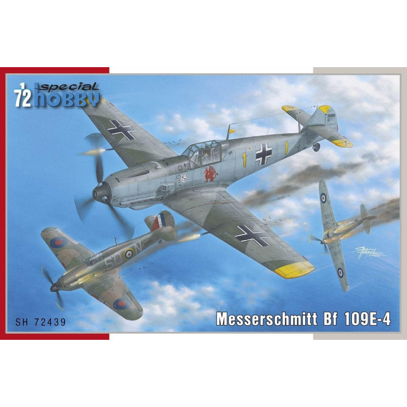 MESSERSCHMITT Bf-109 E4 -Escala 1/72- Special Hobby SH72439