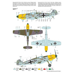 MESSERSCHMITT Bf-109 E4 -Escala 1/72- Special Hobby SH72439