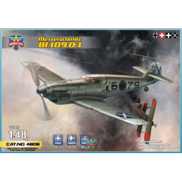 MESSERSCHMITT Bf-109 D.1 (España) -1/48- Modelsvit 4806