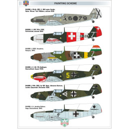 MESSERSCHMITT Bf-109 D.1 (España) -1/48- Modelsvit 4806