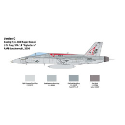 McDONNELL DOUGLAS F/A-18 E SUPER HORNET -Escala 1/48- Italeri 2791