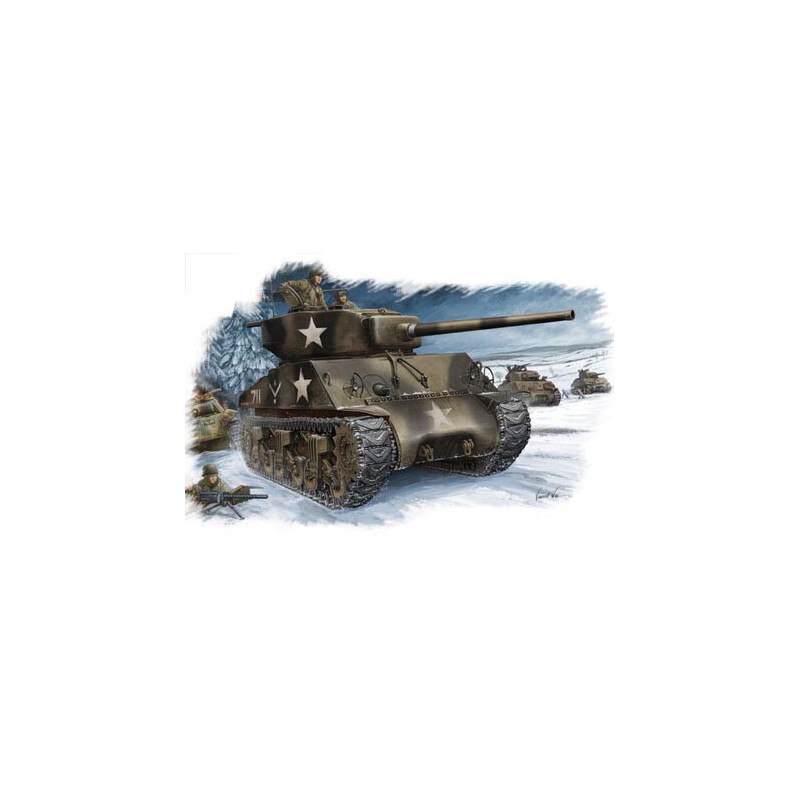 CARRO DE COMBATE M-4 A3 (76mm) W SHERMAN - Hobby Boss 84805