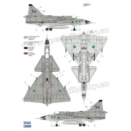 SAAB JA-37 VIGGEN -1/72- Special Hobby SH72384