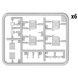 SET LATAS DE COMBUSTIBLE ALIADAS -1/35- MiniArt 35587