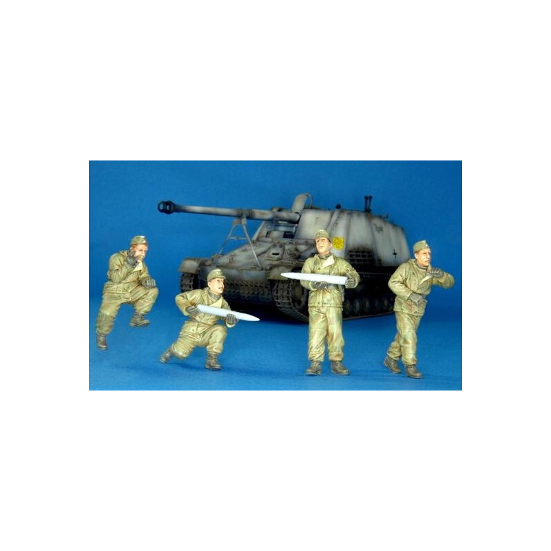 DOTACION ALEMANA NASHORN (4 Figuras)