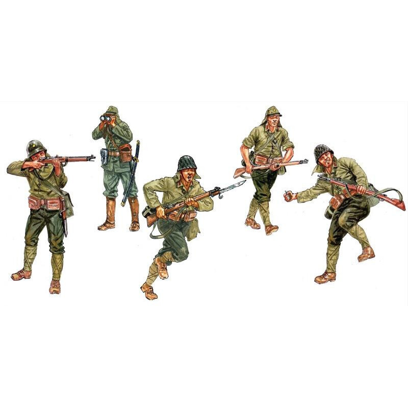 INFANTERIA JAPONESA (50 figuras) 1/72