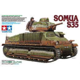 CARRO DE COMBATE SOMUA S35 -Escala 1/35 Tamiya 35344