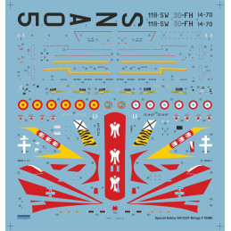 DASSAULT MIRAGE F.1 B/BE (España) -Escala 1/72- Special Hobby 72291