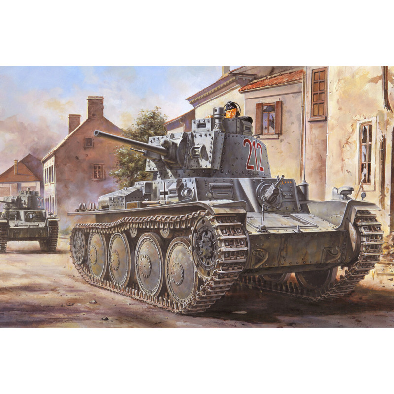 CARRO DE COMBATE PANZER 38 (t) Ausf. B - Hobby Boss 80141