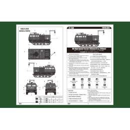 TRACTOR ARTILLERIA M-4 (Obus 203 mm) - Hobby Boss 82921