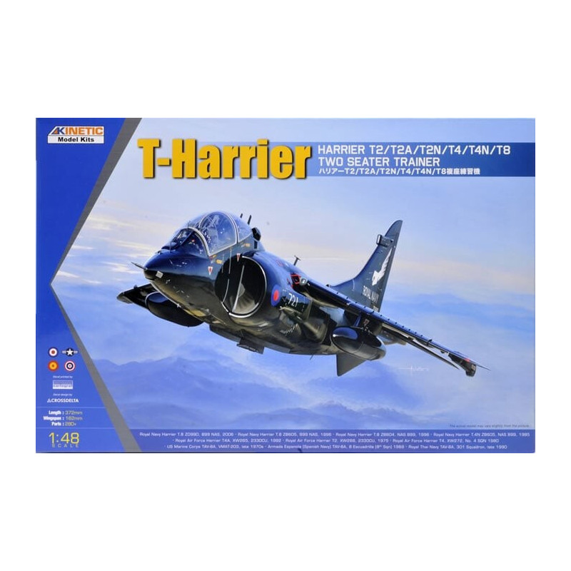 BAe HARRIER T2 / T4 / T8 - Kinetic K48040