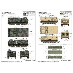 SISTEMA MULTIPLE DE LANZAMIENTO DE COHETES M-270 A1 (U.S. Army) - Trumpeter 01049